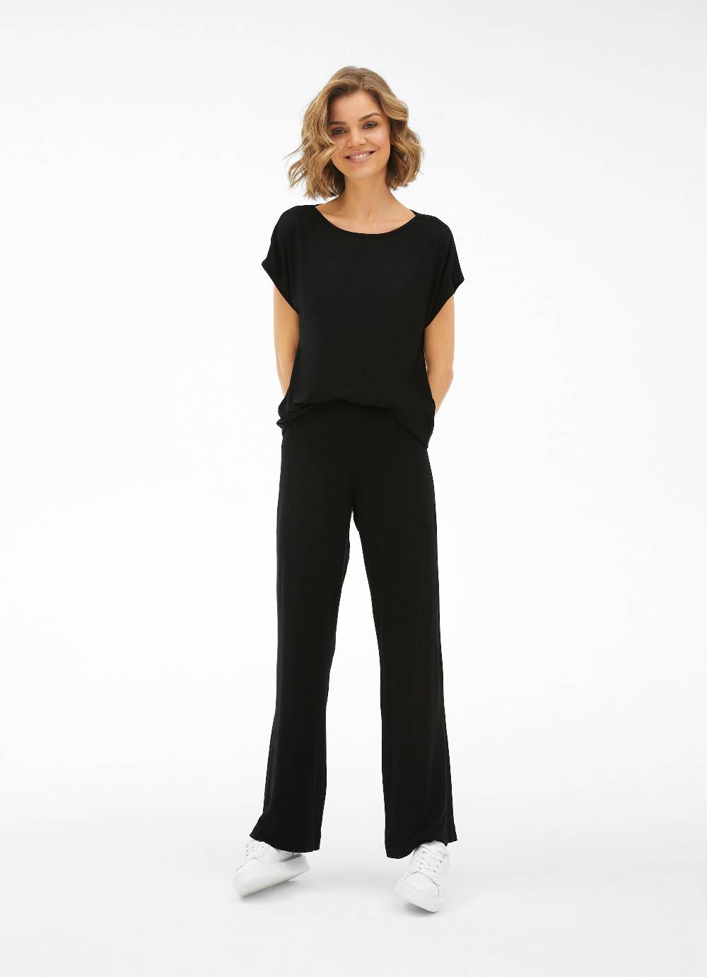 Juvia Wide Leg Fit - Jerseyhose