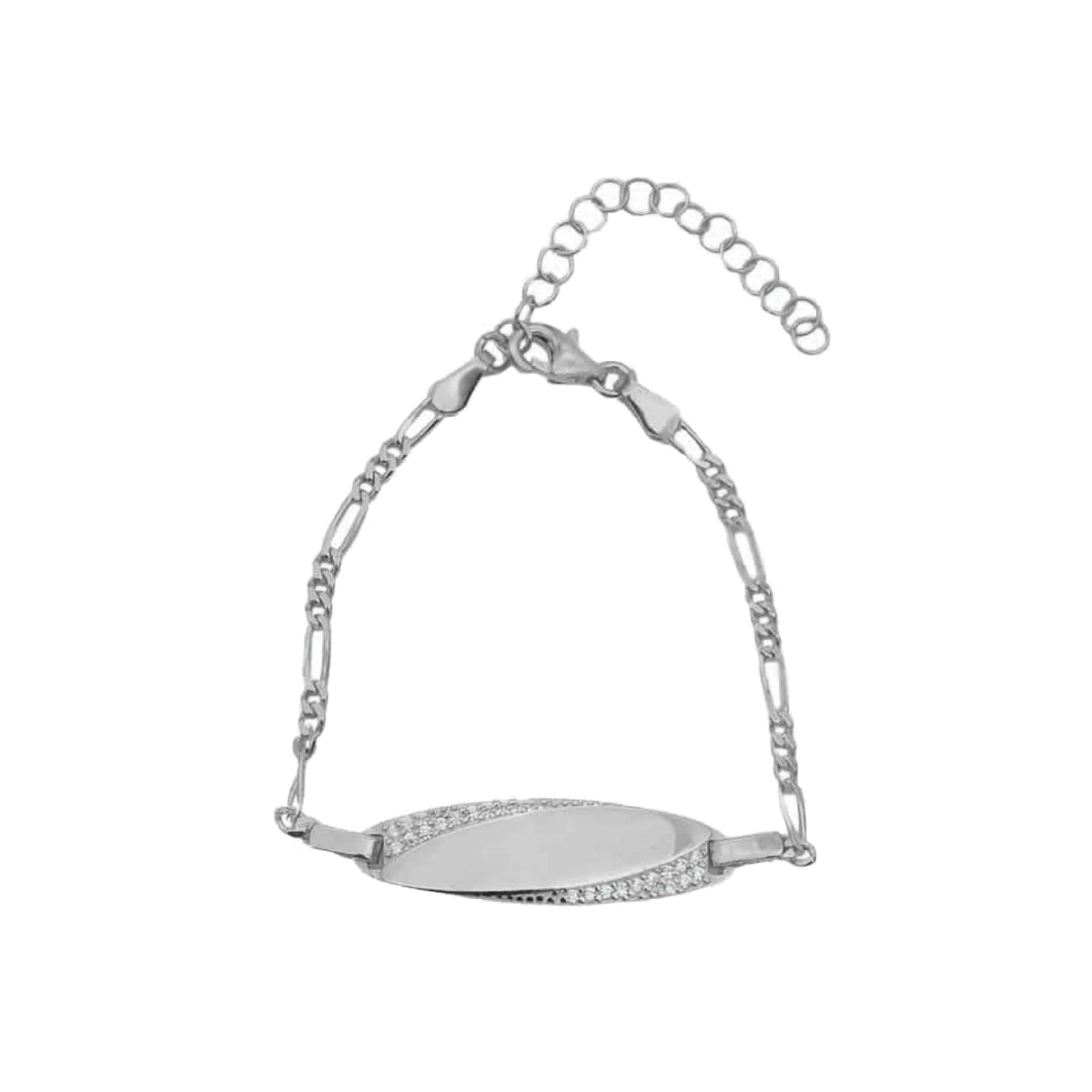 Kardelen Chain Design Baby Namensarmkette Model II - 925 SILBER