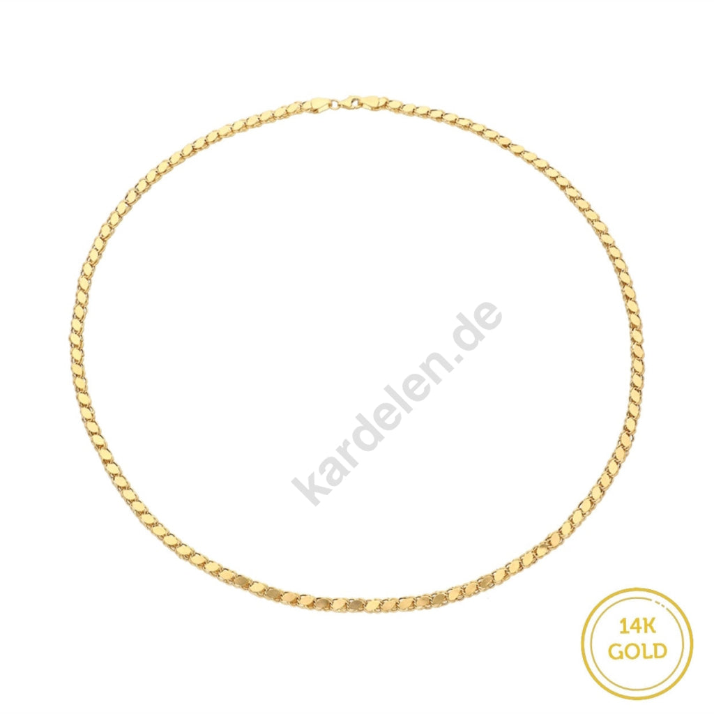 Kardelen 14K GOLD GERSTEN HALSKETTE