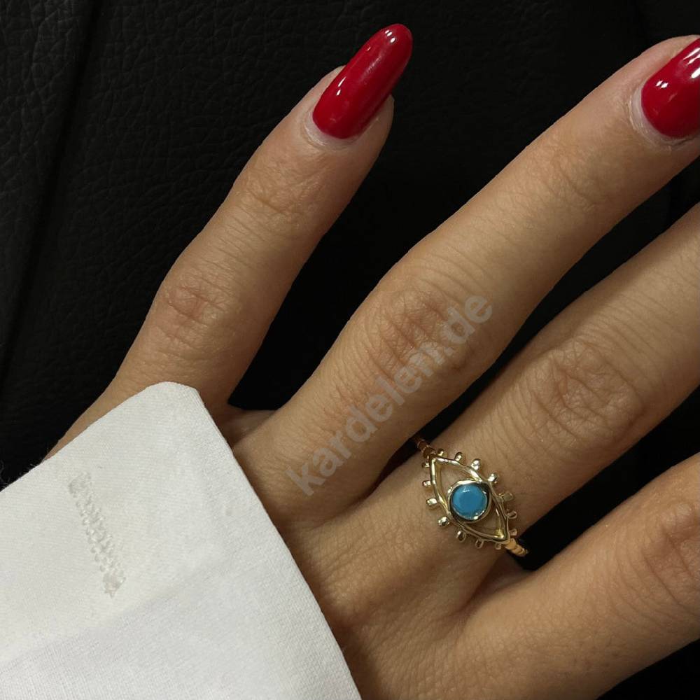 Kardelen 14K GOLD LEE AUGENRING