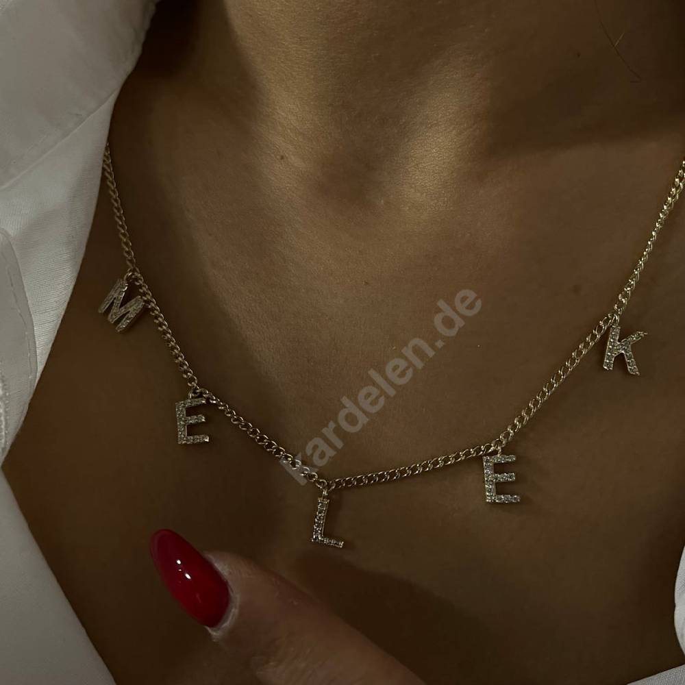 Kardelen 14K GOLD NAMENSKETTE