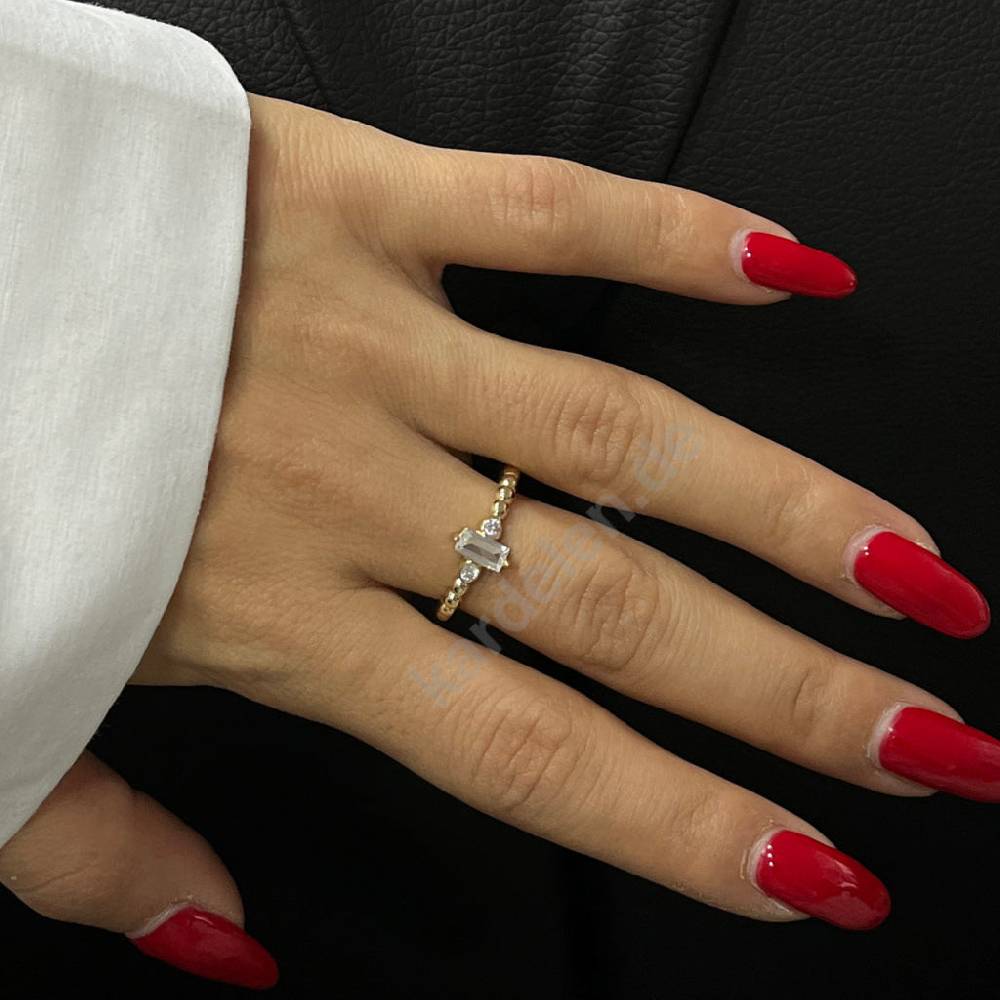 Kardelen 14K GOLD TEFNUT RING