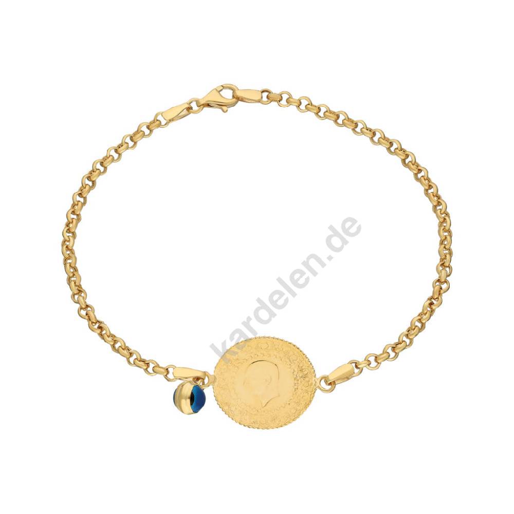 Kardelen 22K CEYREK DOCH ARMKETTE