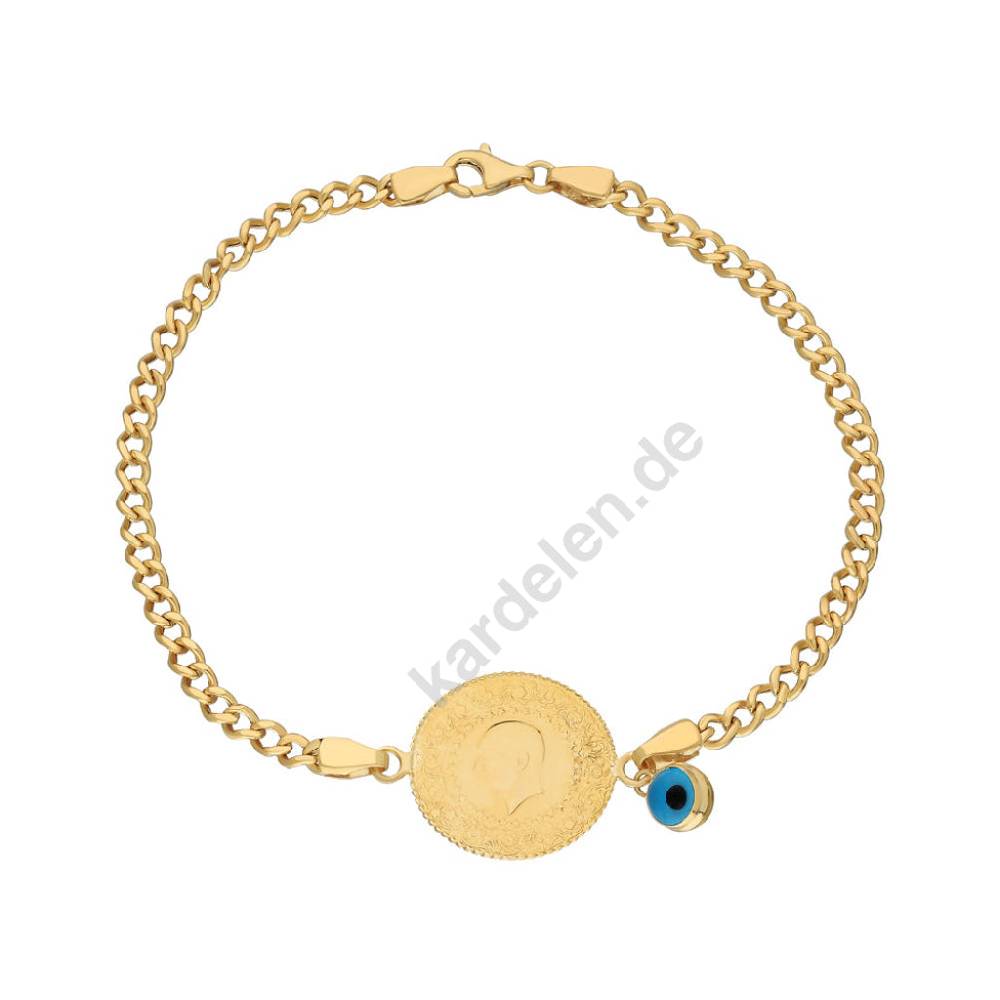 Kardelen 22K CEYREK GOURMET ARMKETTE