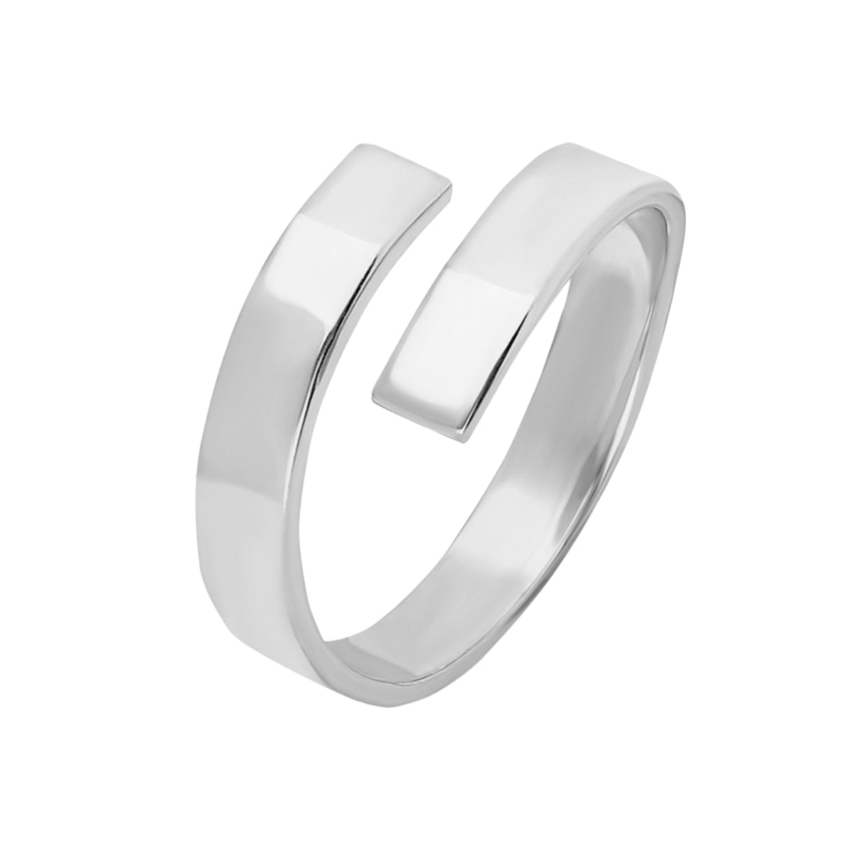 Kardelen 2er Namens Ring - 925 SILBER