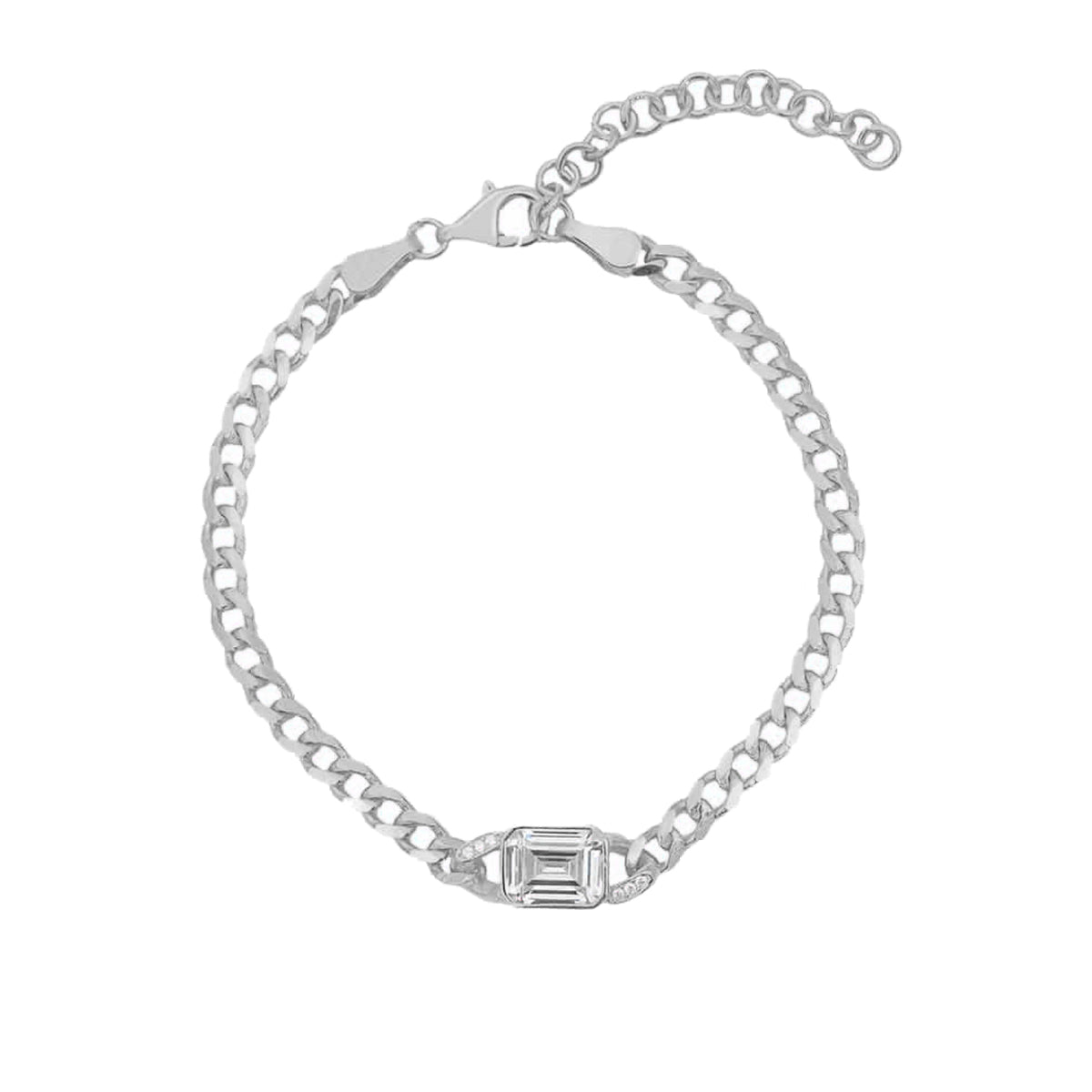 Kardelen Angela Zirkonia Armkette - 925 SILBER