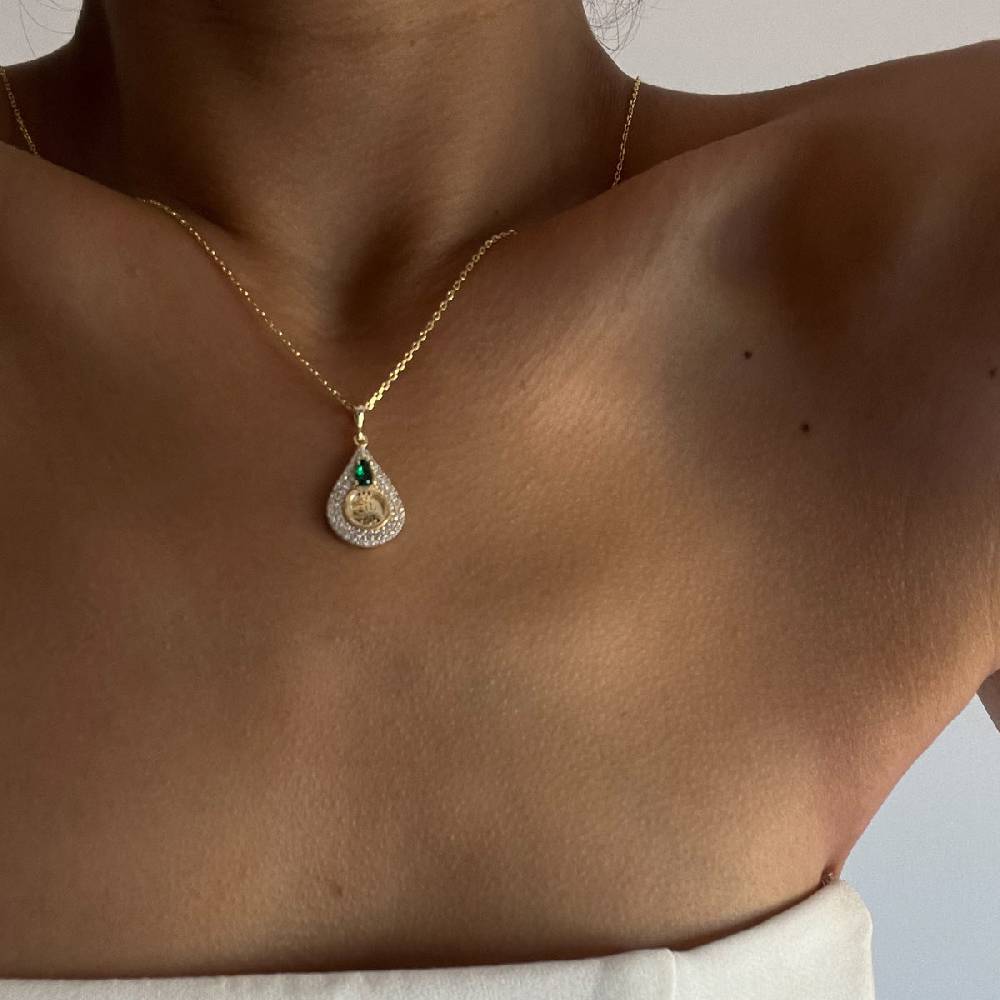 Kardelen Auftakelung Halskette - 925 SILBER