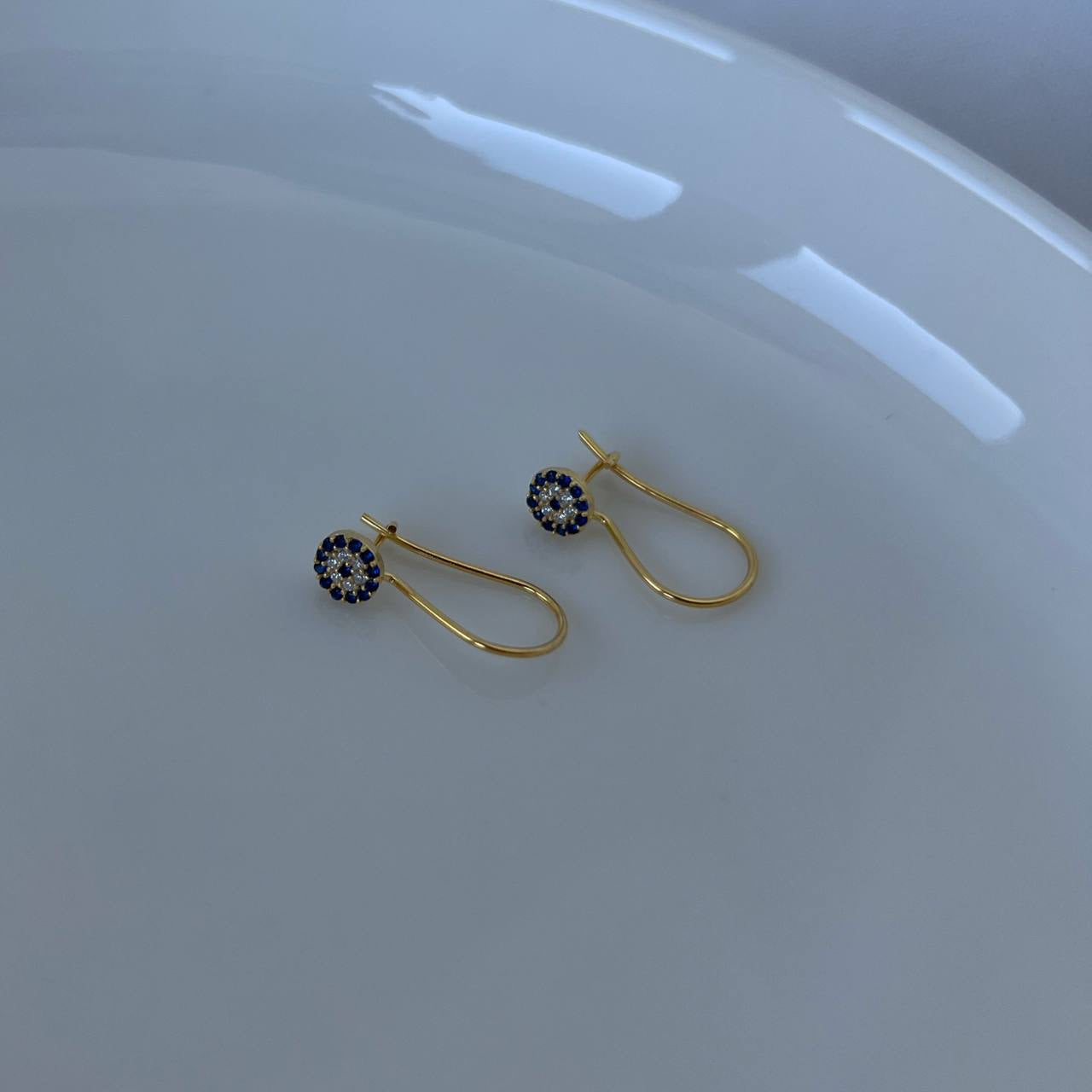 Kardelen Baby Nazar Ohrring - 925 SILBER