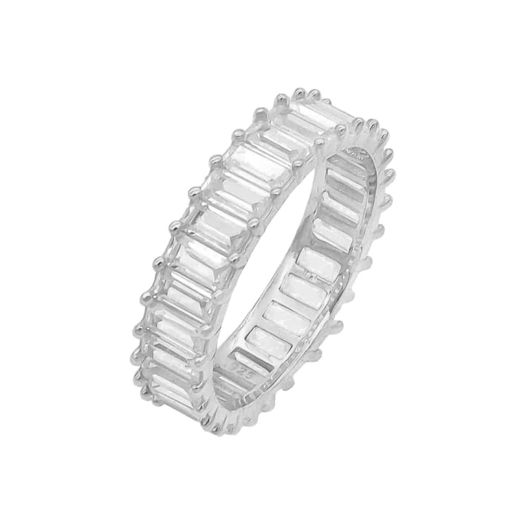 Kardelen Baguette Stones Ring - 925 SILBER