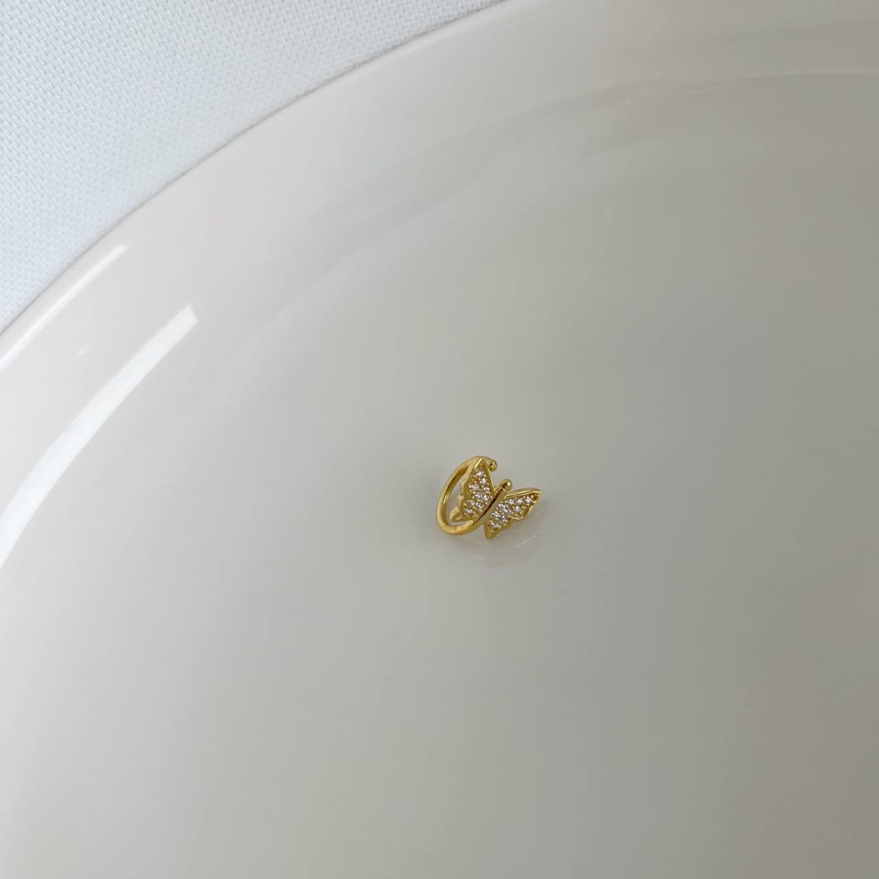 Kardelen BUTTERFLY EARCUFF - 925 SILBER