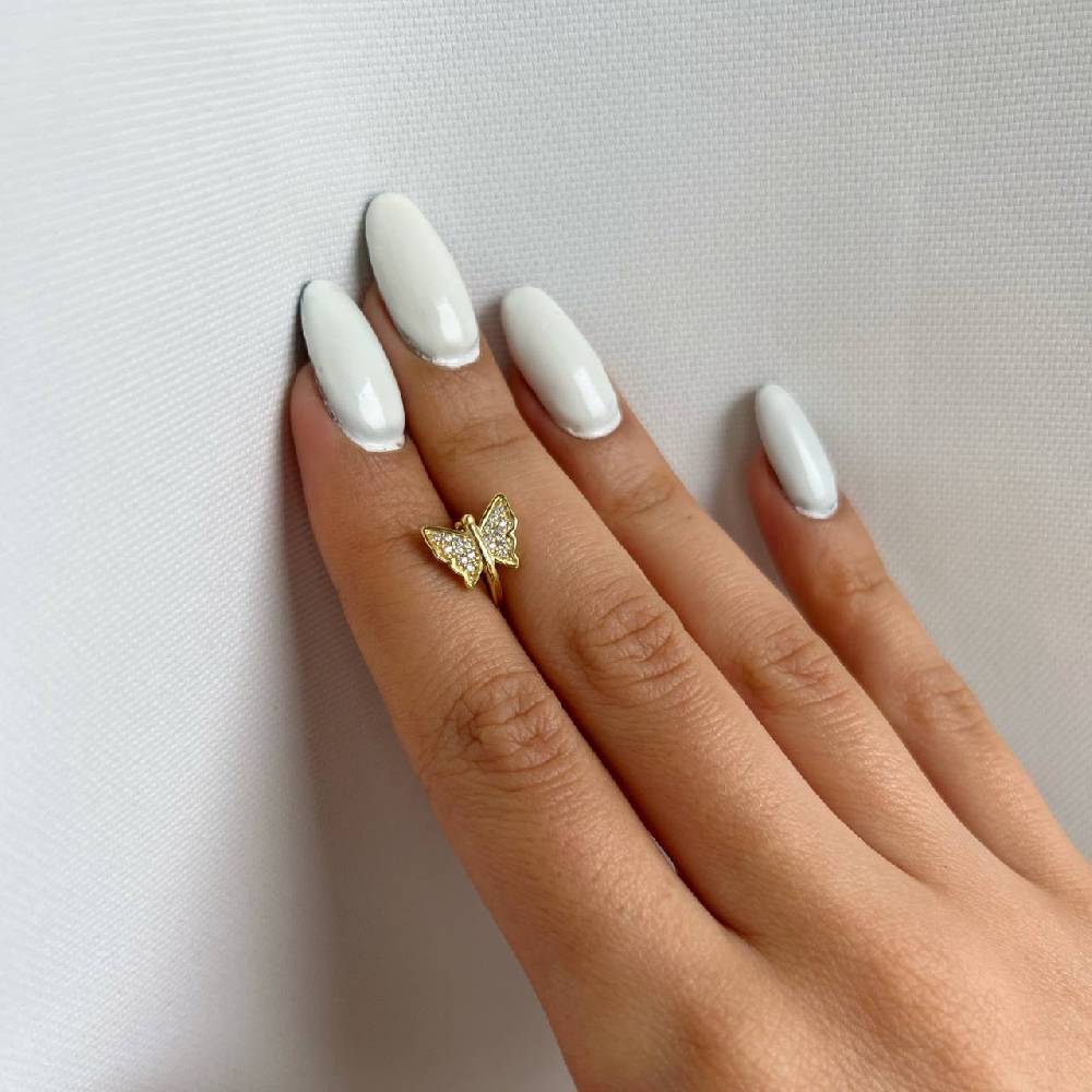 Kardelen BUTTERFLY EARCUFF - 925 SILBER