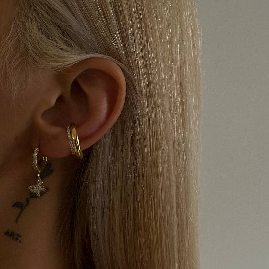 Kardelen Butterfly Model 2 Ohrring - 925 SILBER