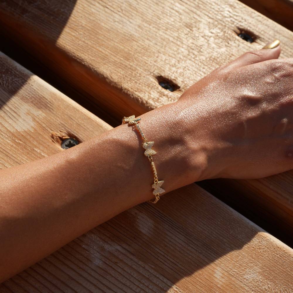 Kardelen BUTTERFLY SERENITY BRACELET - 925 SILBER