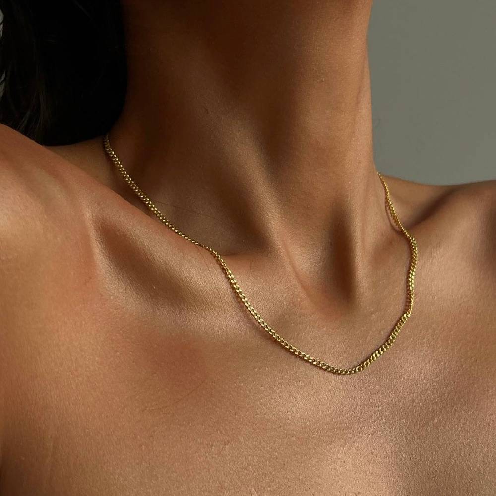 Kardelen CUBAN HALSKETTE - 925 SILBER