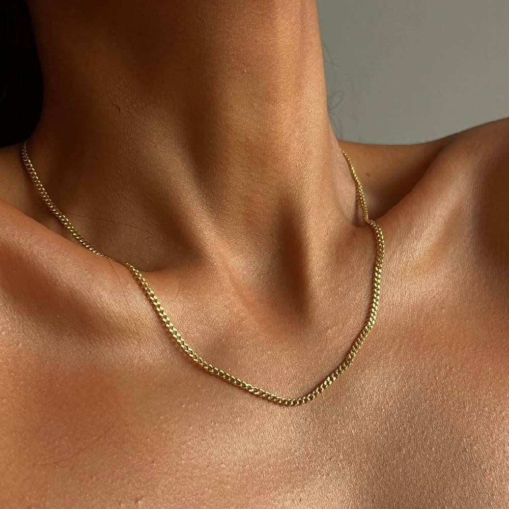 Kardelen CUBAN HALSKETTE - 925 SILBER