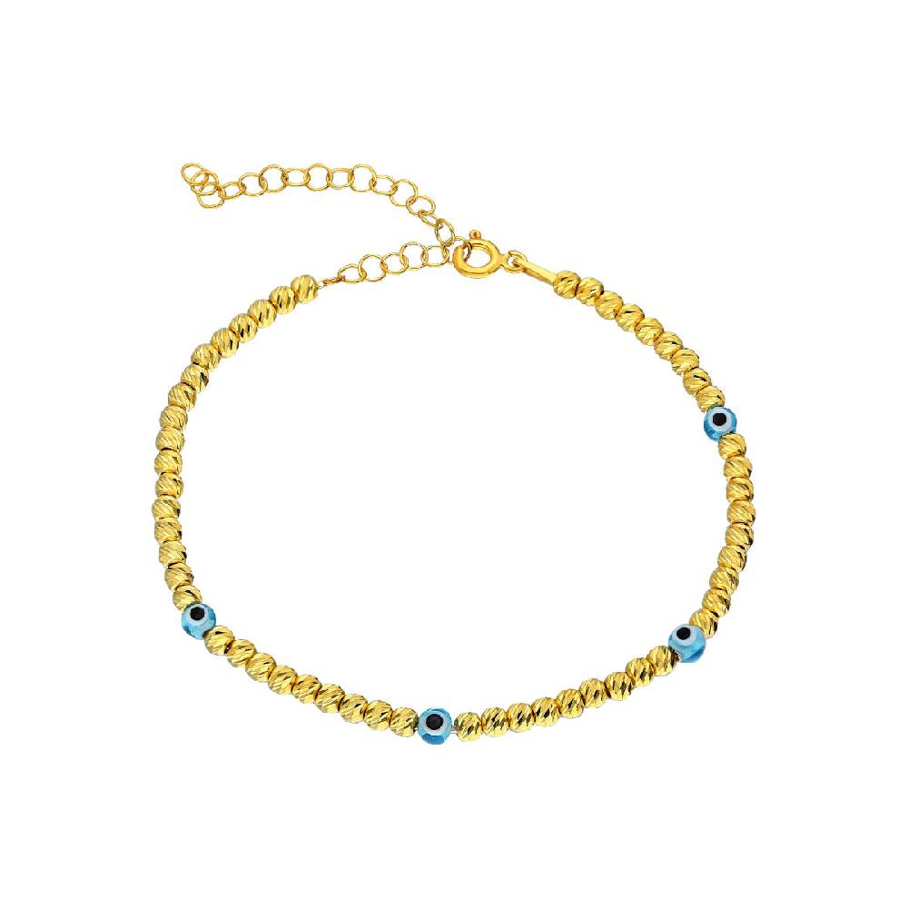 Kardelen Dorica Nazar Armkette - 925 SILBER