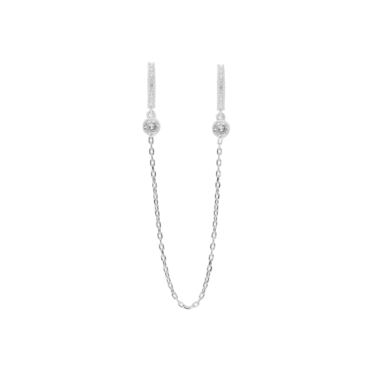 Kardelen Double Strang Ohrring - 925 SILBER