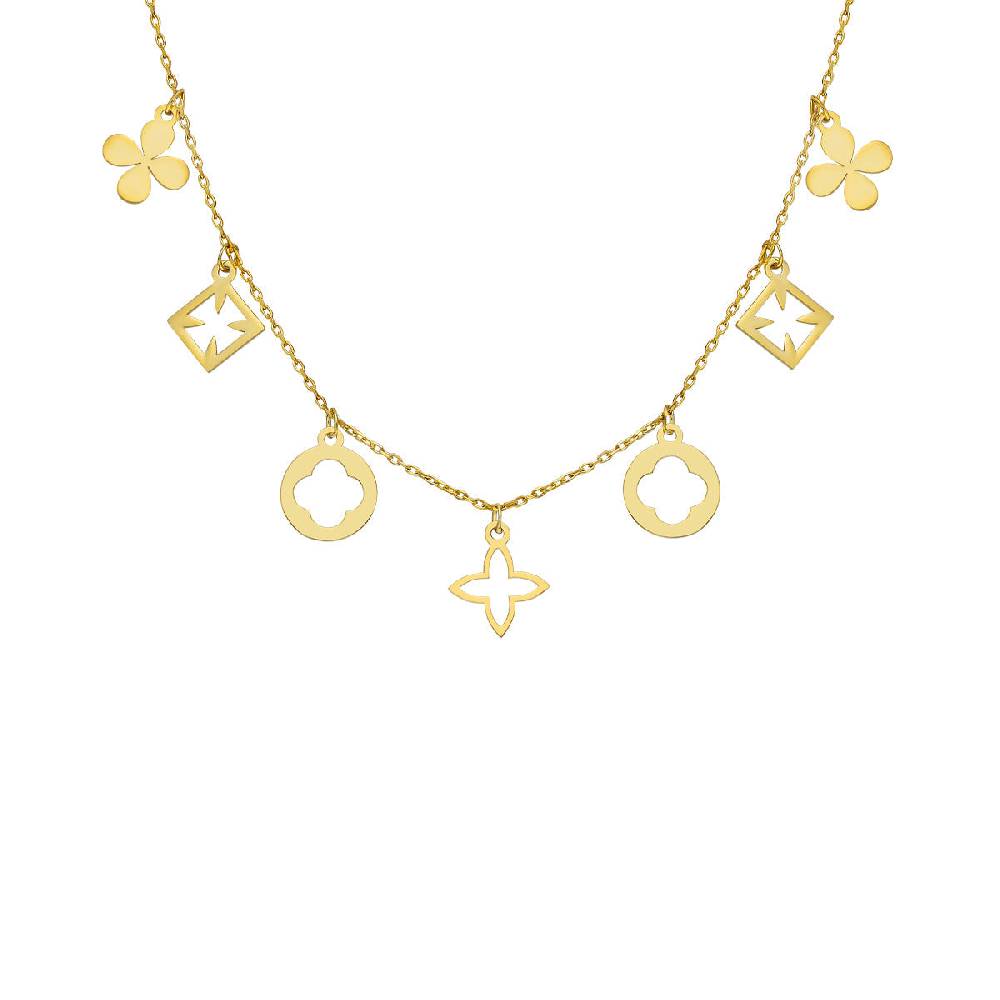 Kardelen Elenora Charm Halskette - 925 SILBER