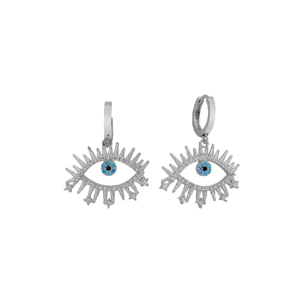Kardelen Eye Effect Ohrring - 925 SILBER