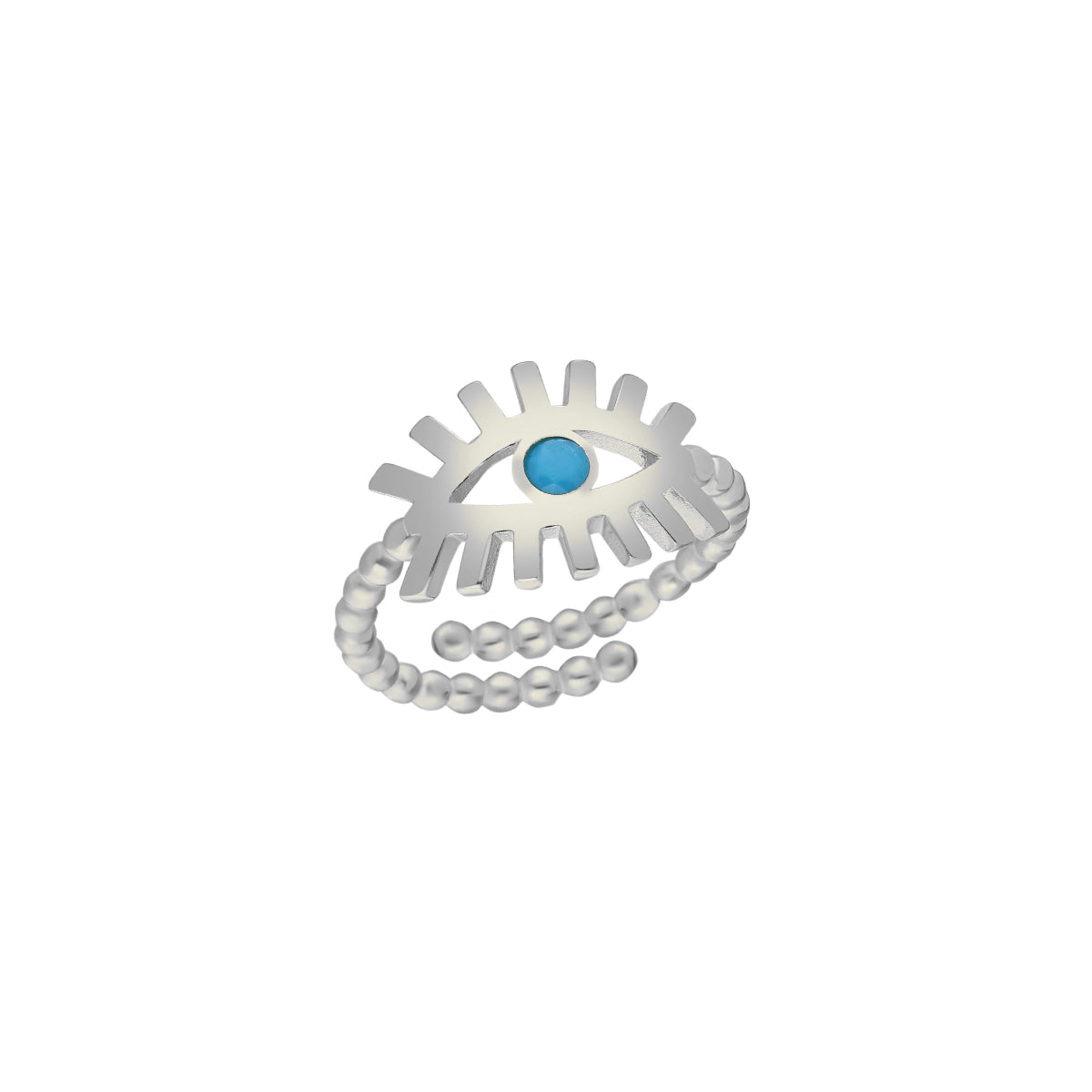 Kardelen Eye Ring - 925 SILBER