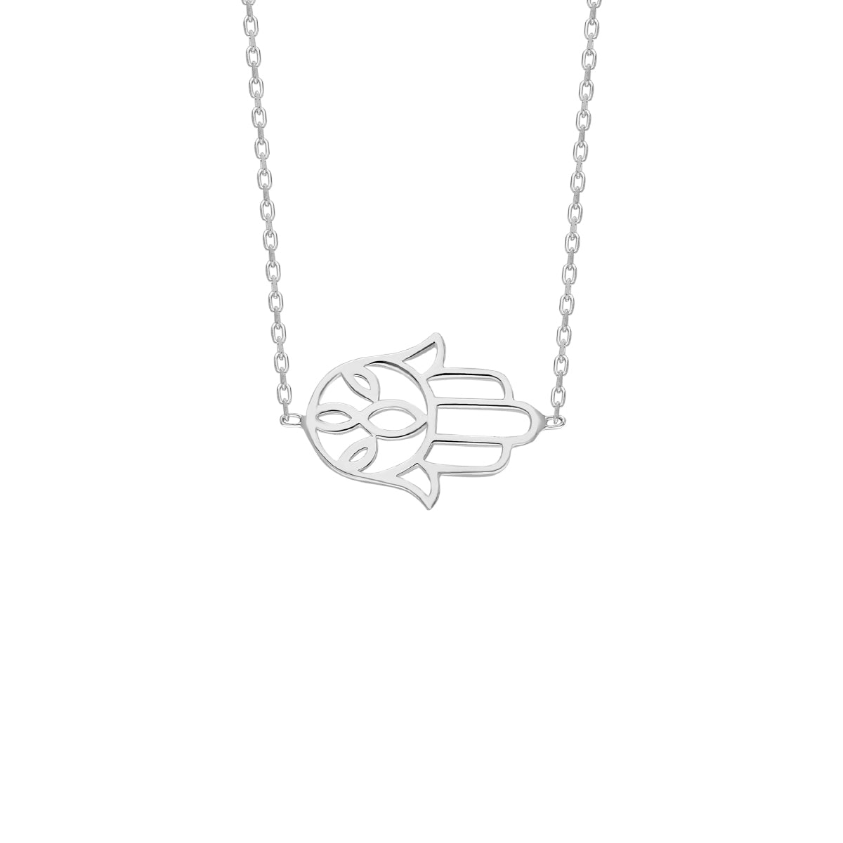 Kardelen FATIMAS HAND KETTE MIT NAZAR - 925 SILBER