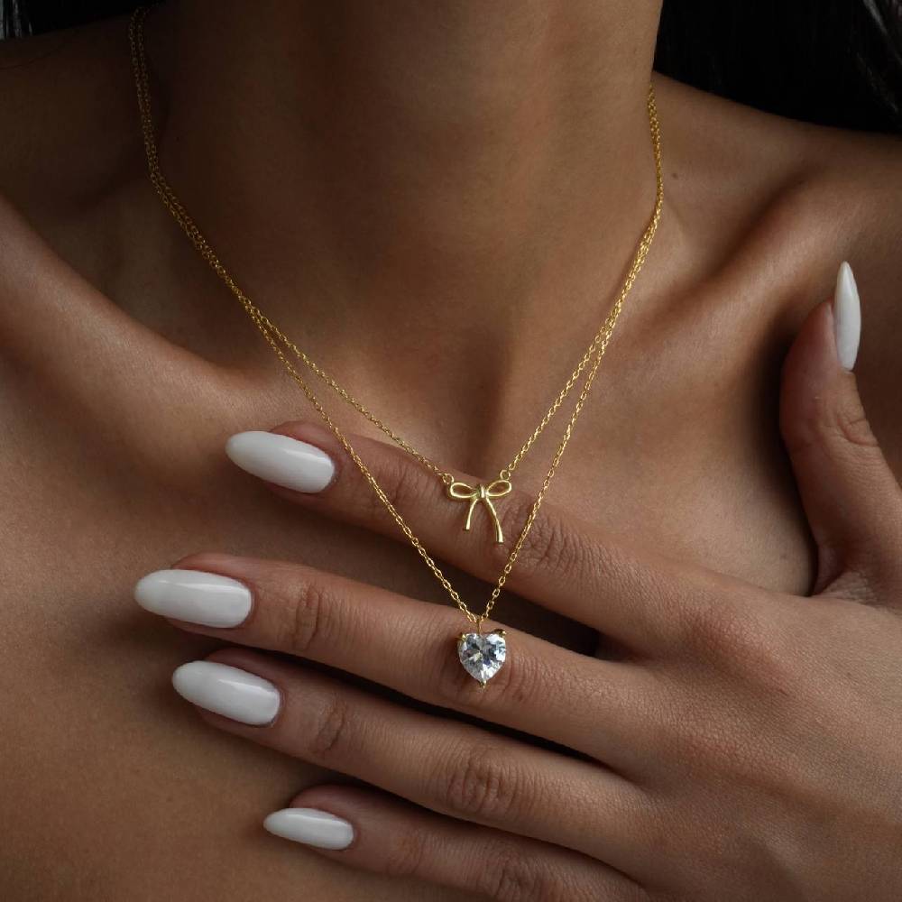 Kardelen FELICITY LOVE NECKLACE - 925 SILBER