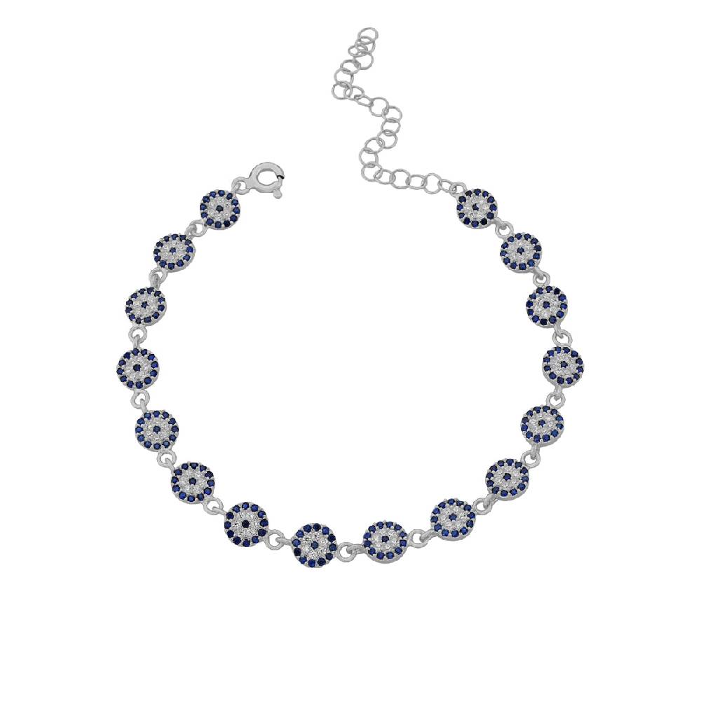 Kardelen Full Nazar Armband - 925 SILBER