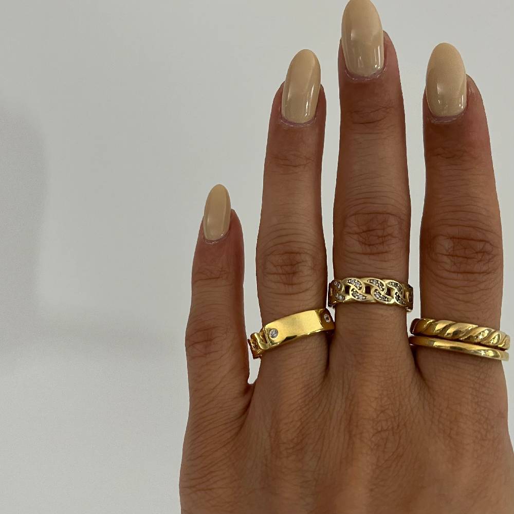 Kardelen Hollis Ring - 925 SILBER