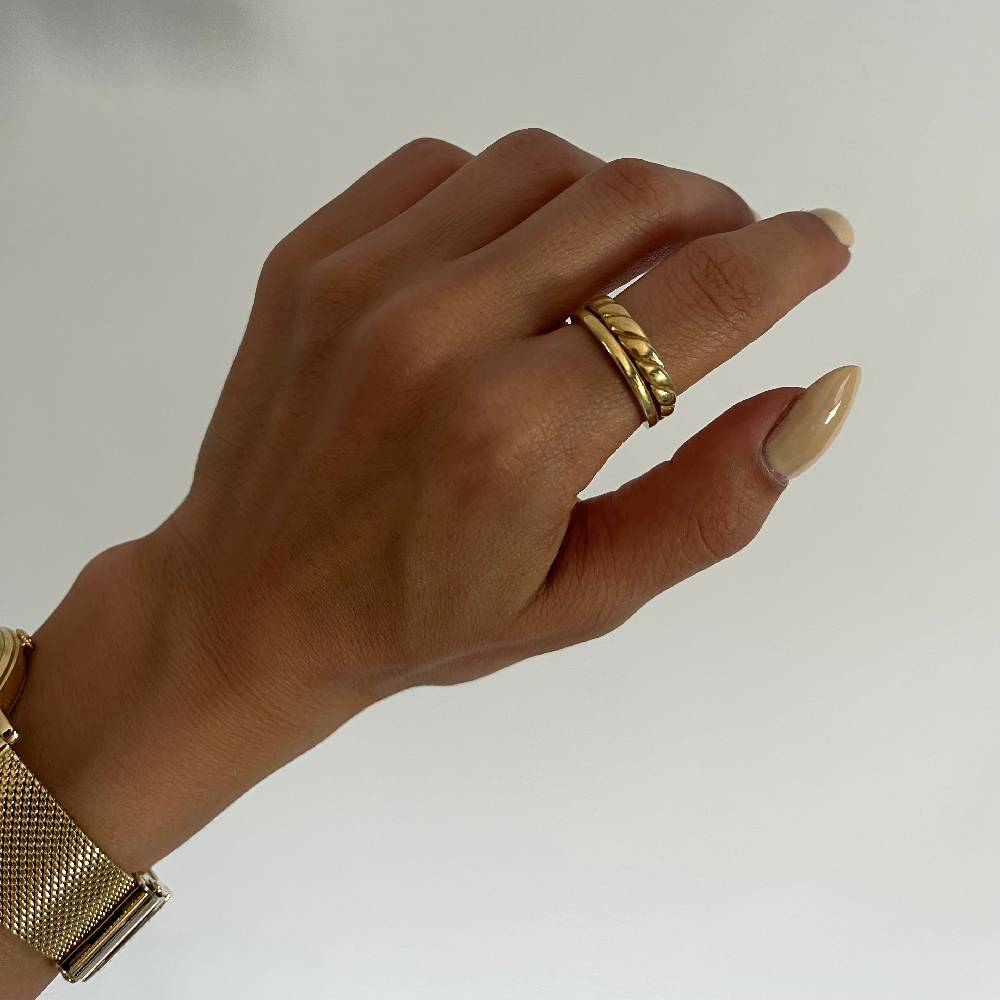 Kardelen Hollis Ring - 925 SILBER