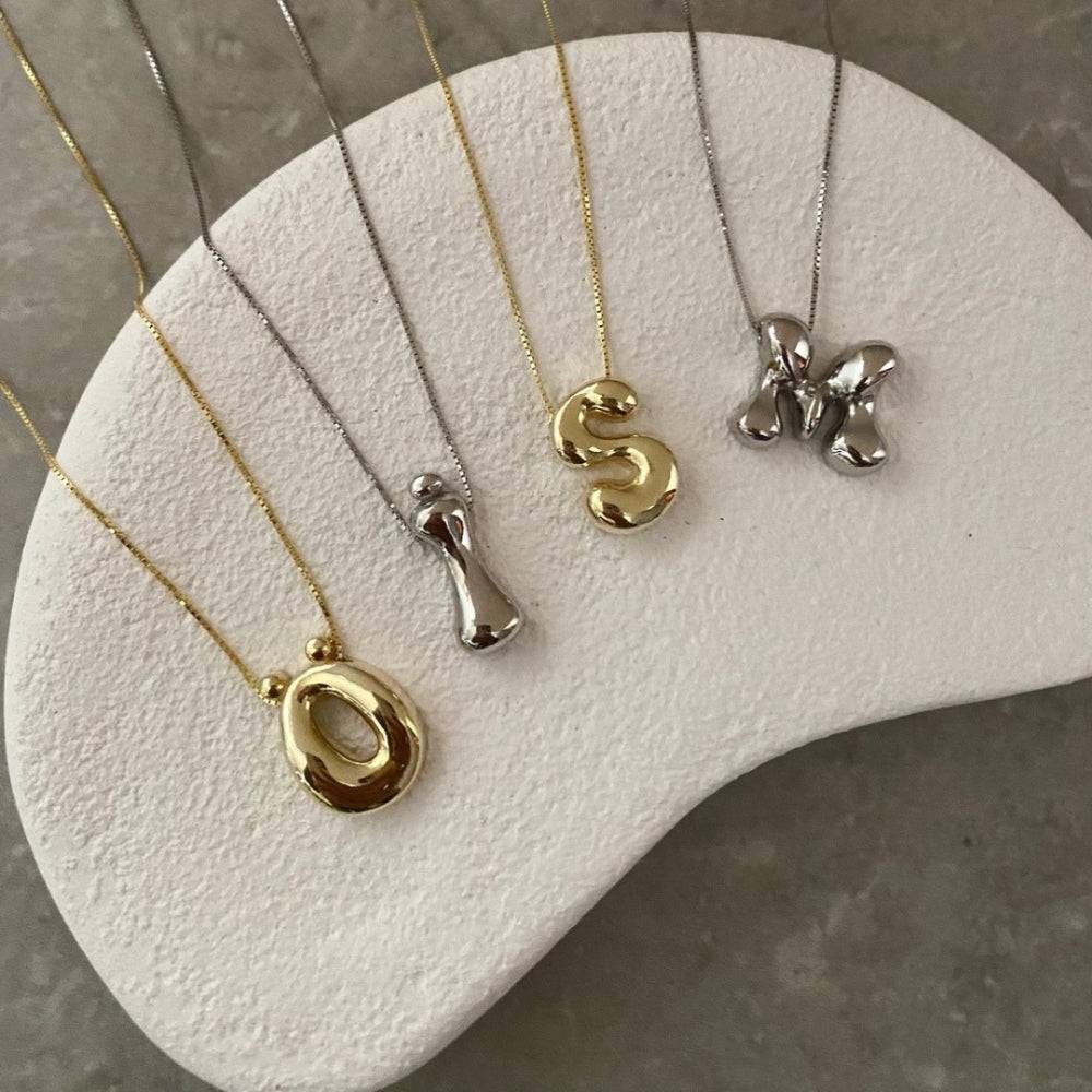 Kardelen ICON BOMB BUCHSTABEN HALKSETTE - 925 SILBER