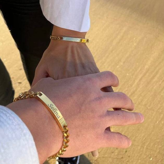 Kardelen ID-PARTNERARMBAND MIT GRAVUR