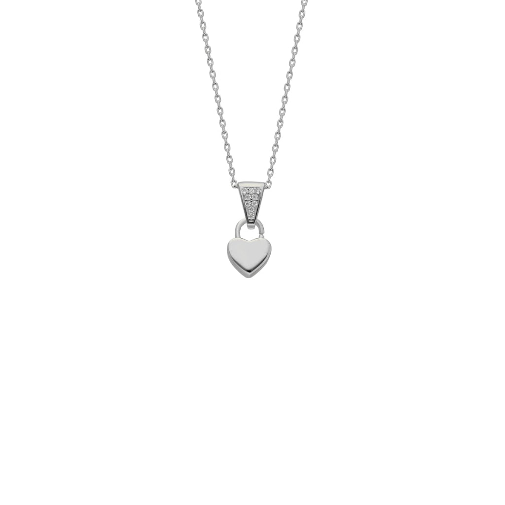 Kardelen Klein Herz Kette - 925 SILBER