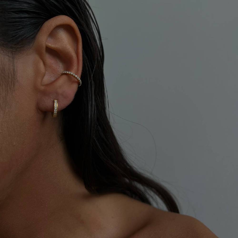 Kardelen Liya Ear Cuff - 925 SILBER