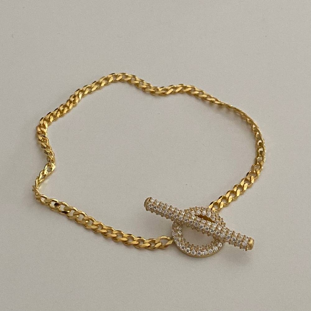 Kardelen Lovin Armkette - 925 SILBER