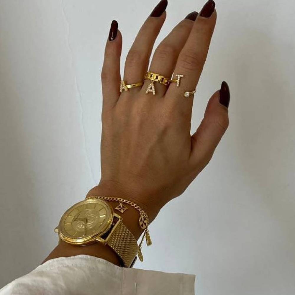 Kardelen LUXUS CHARM ARMKETTE - 925 SILBER