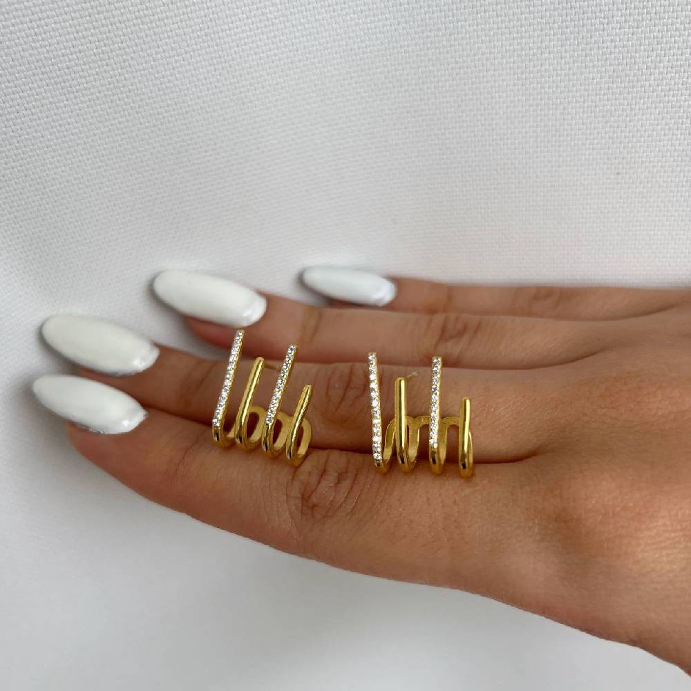 Kardelen Luxus Ohrring - 925 SILBER