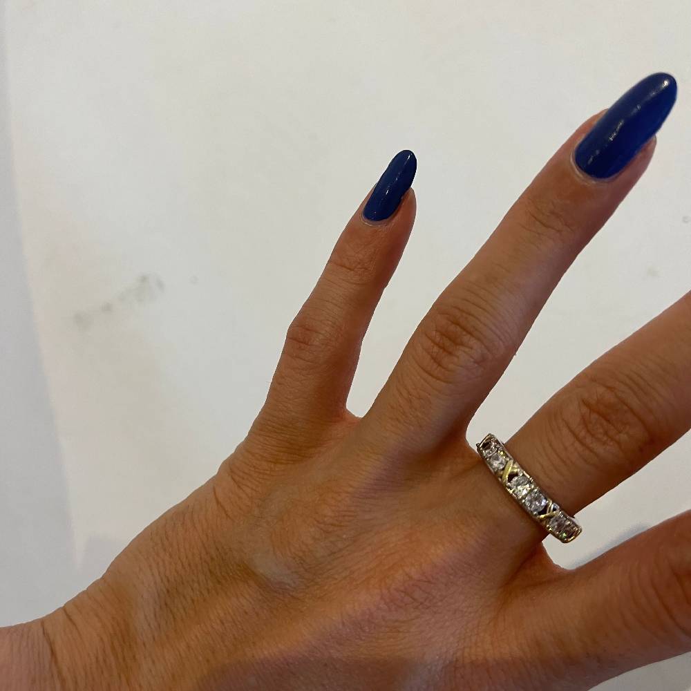 Kardelen LUXUS ZIRKONIA RING - 925 SILBER