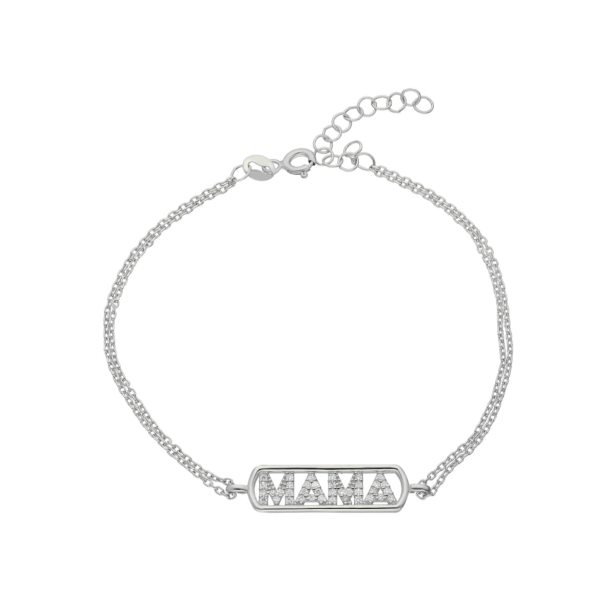 Kardelen Mama Armkette - 925 SILBER