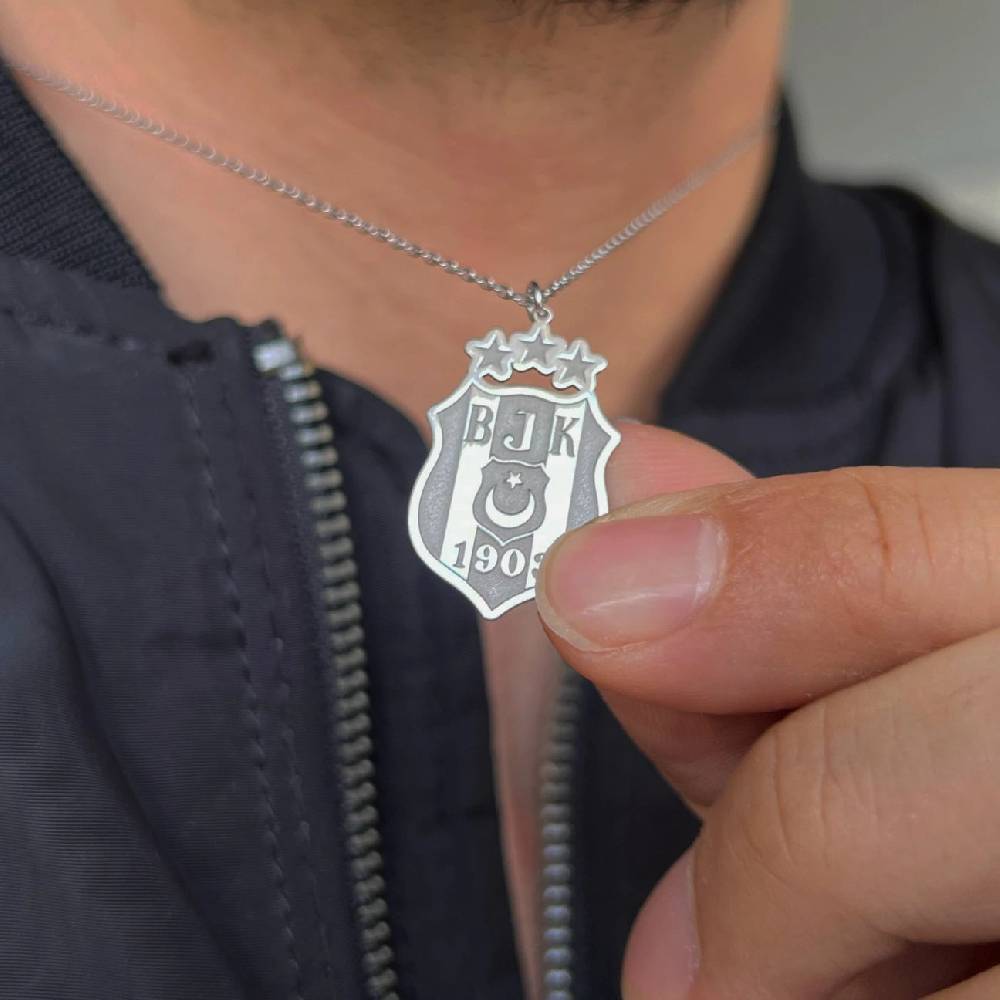 Kardelen MANNSCHAFTS HALSKETTE - 925 SILBER