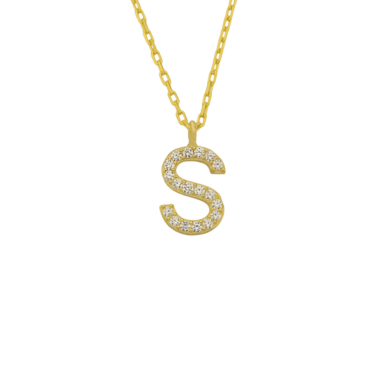 Kardelen Mini One Letter Kette - 925 SILBER