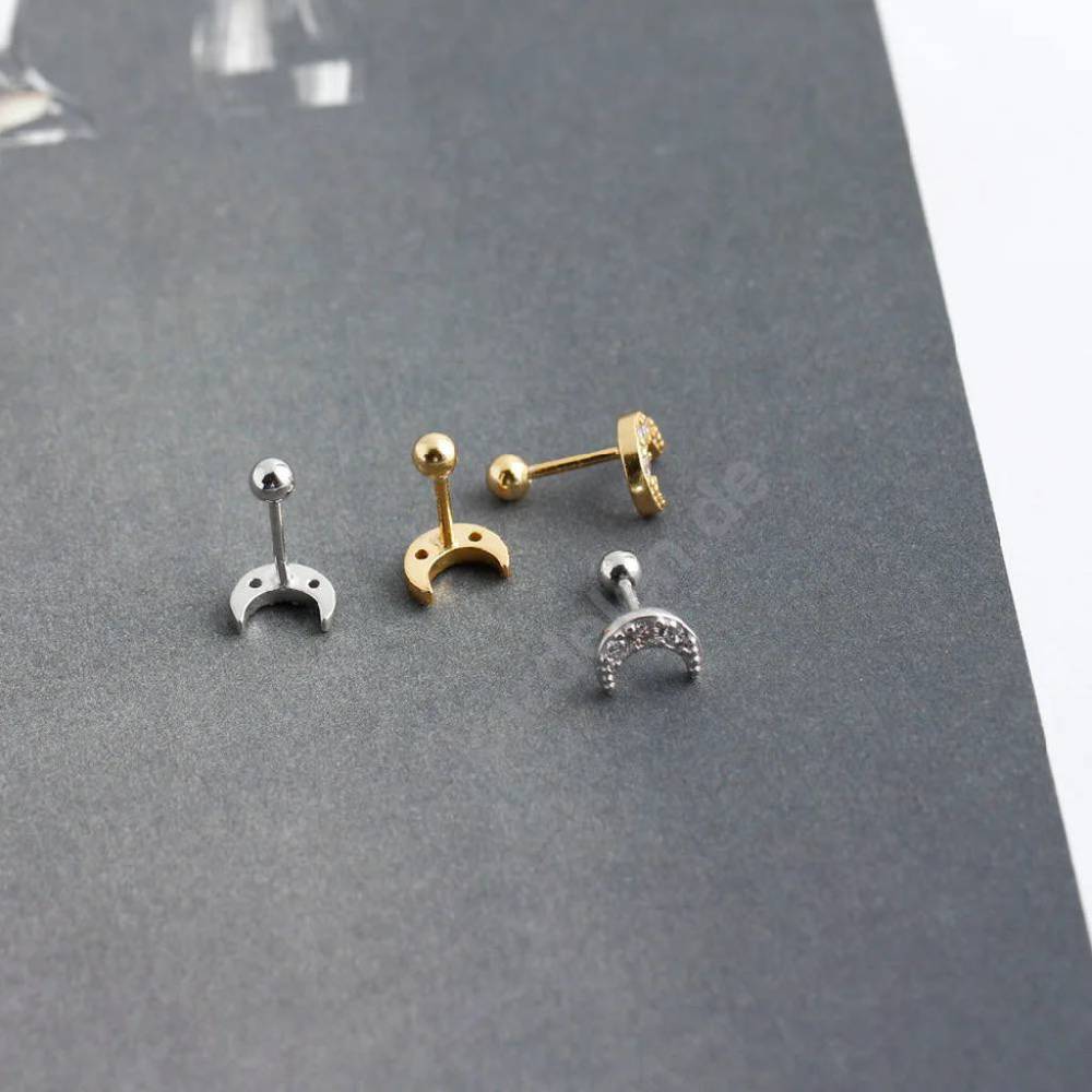 Kardelen MOON ZIRKONIA PIERCING