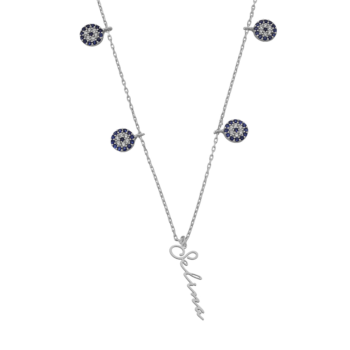 Kardelen Nazar X Signatur Kette - 925 SILBER