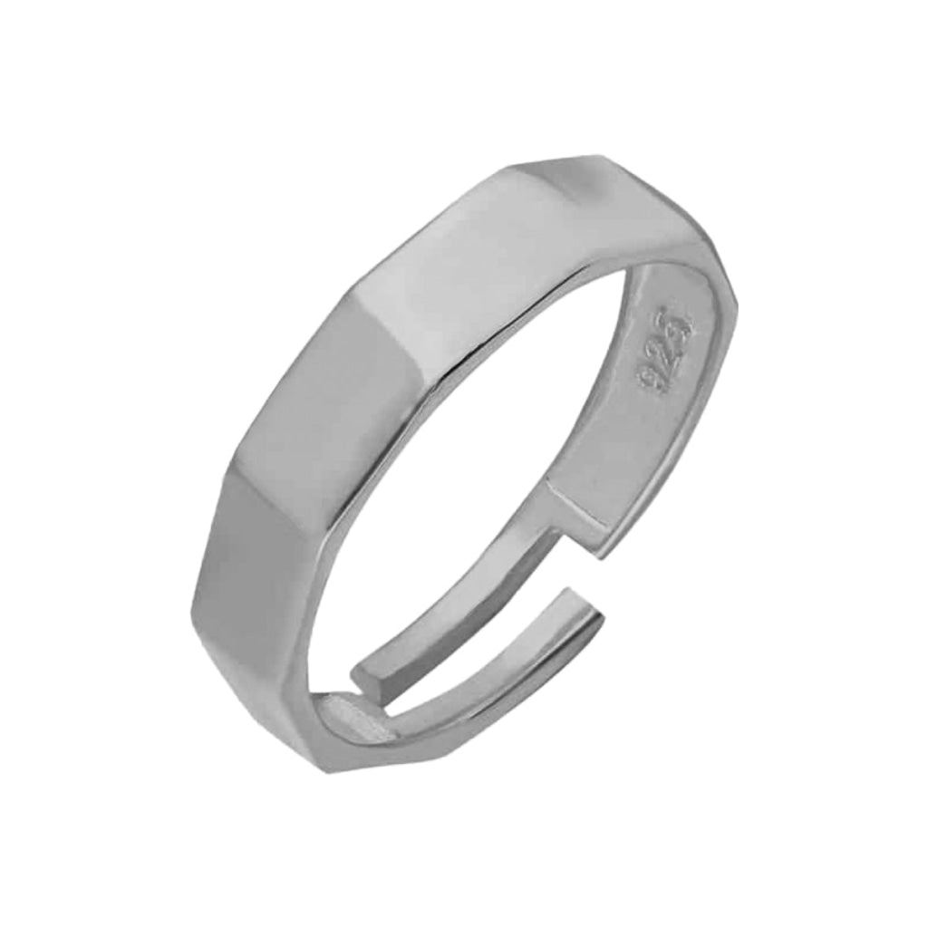 Kardelen Polygonal Ring - 925 SILBER