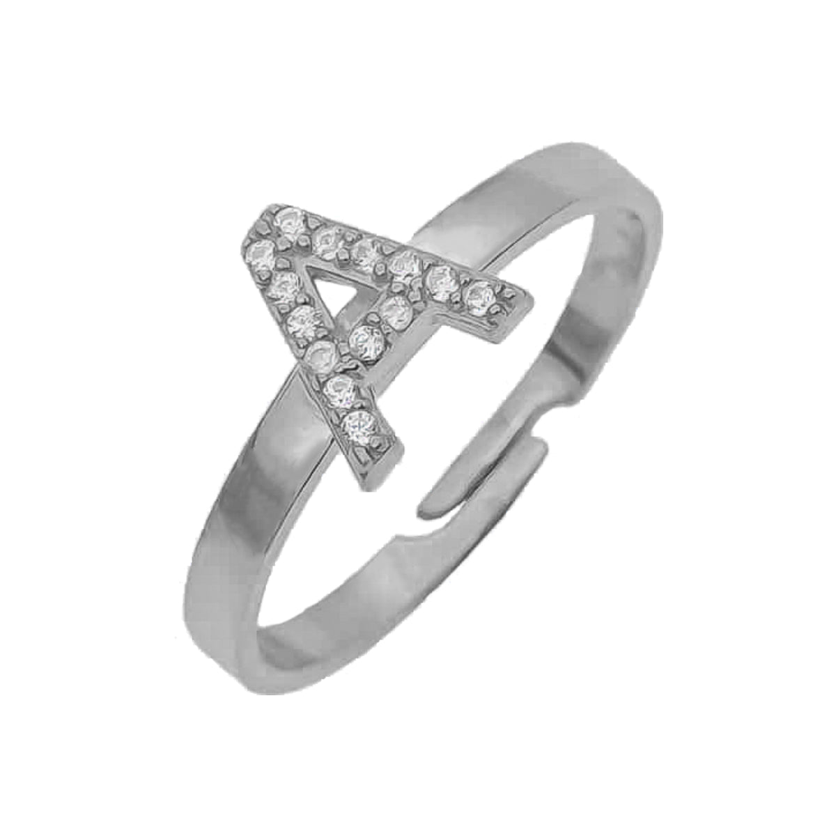 Kardelen Prague Zirkonia Stone Ring - 925 SILBER