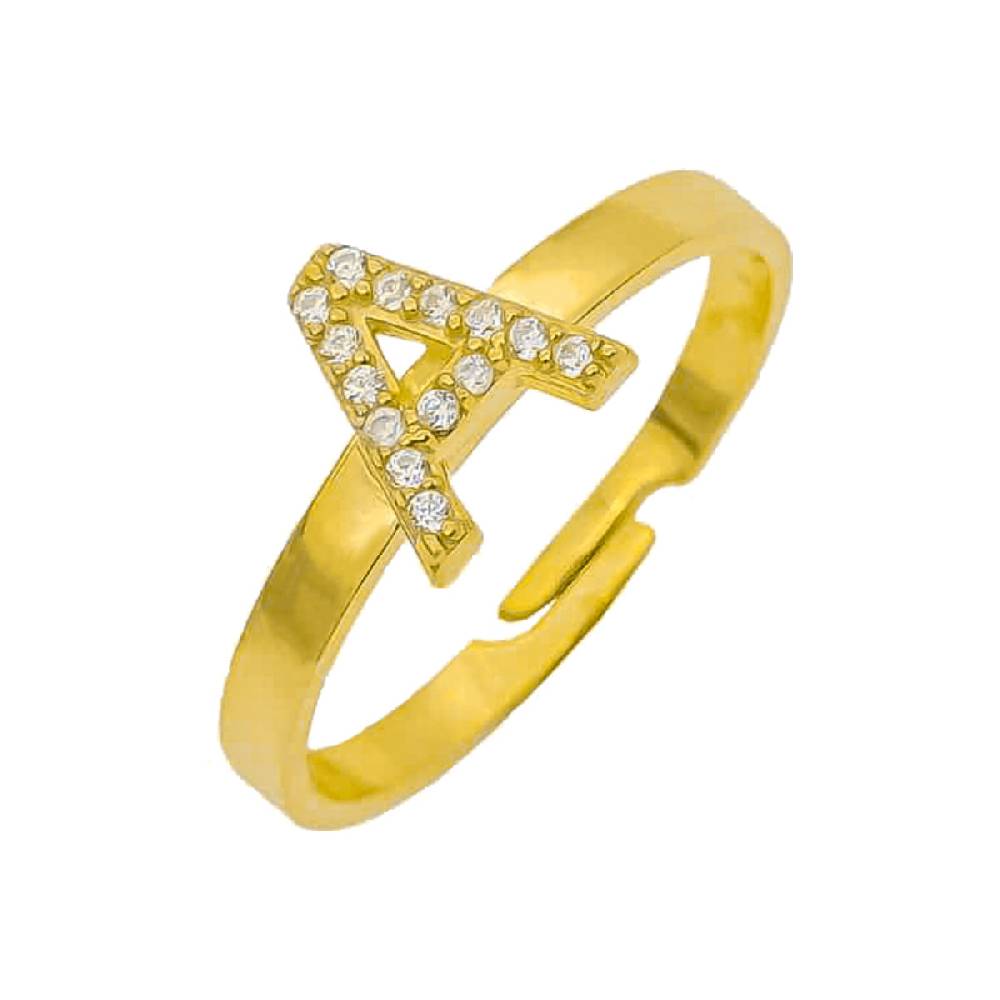 Kardelen Prague Zirkonia Stone Ring - 925 SILBER