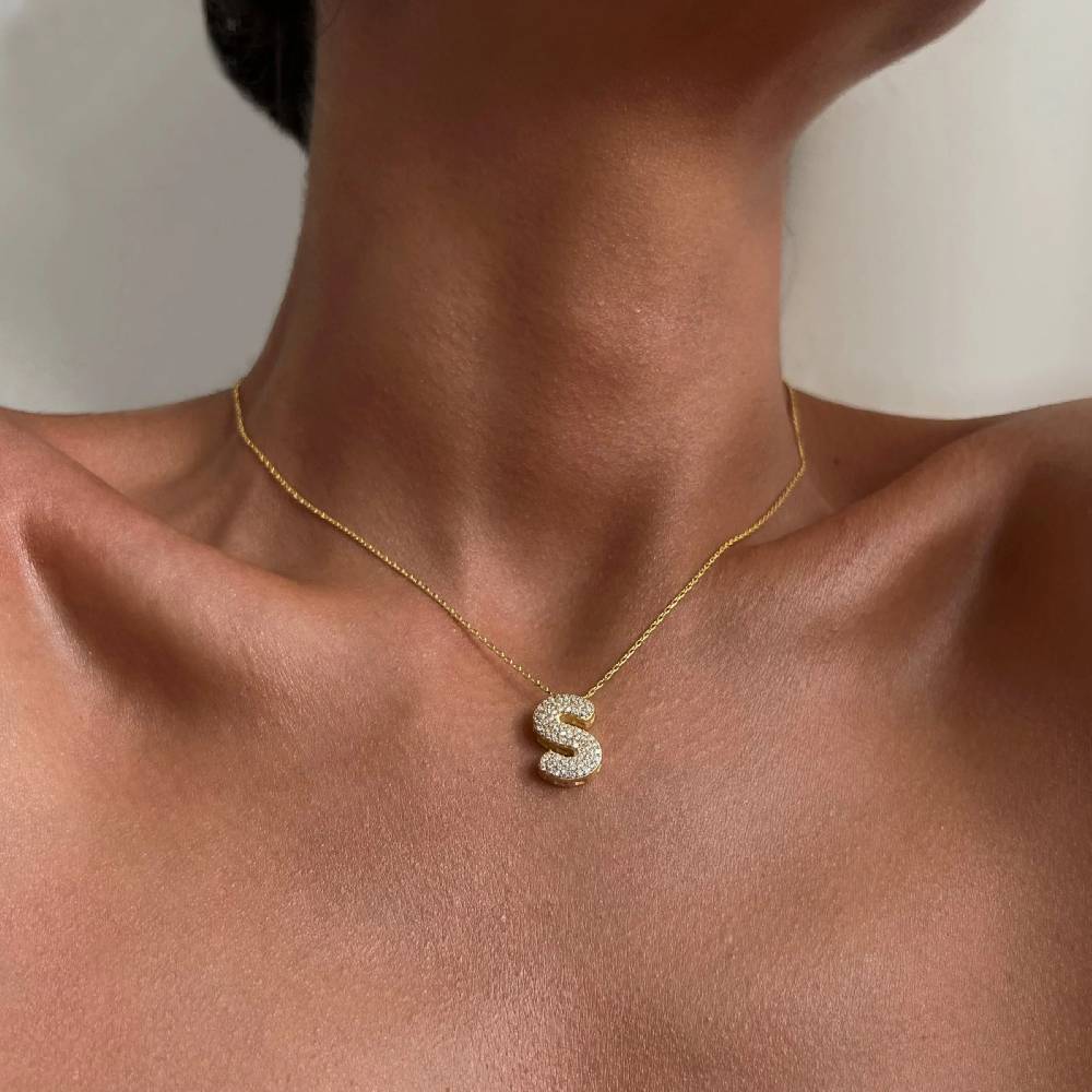 Kardelen SHINY NECKLACE - 925 SILBER