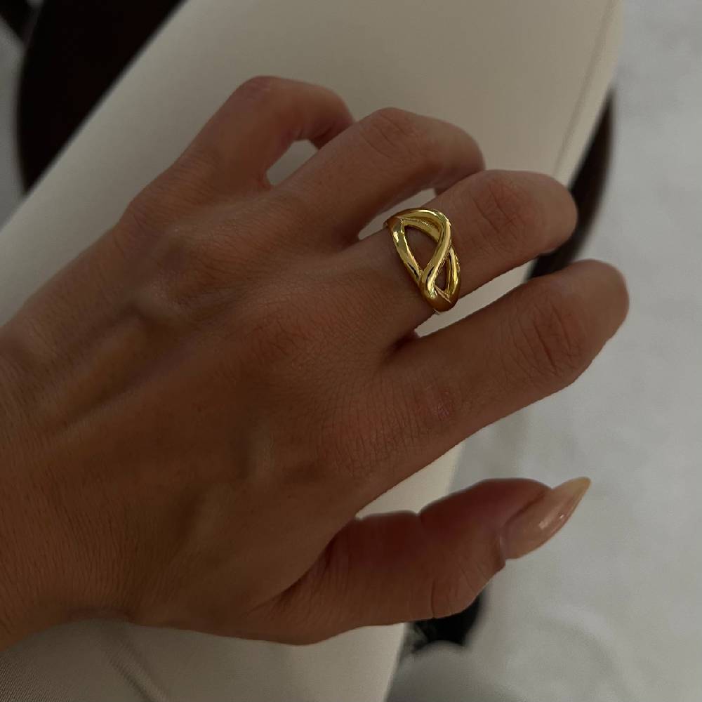 Kardelen Special Design Ring - 925 SILBER