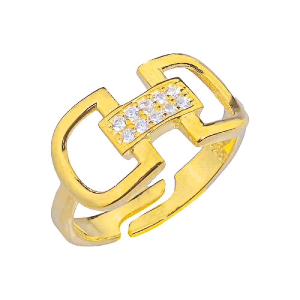 Kardelen Sperren Chain Ring - 925 SILBER
