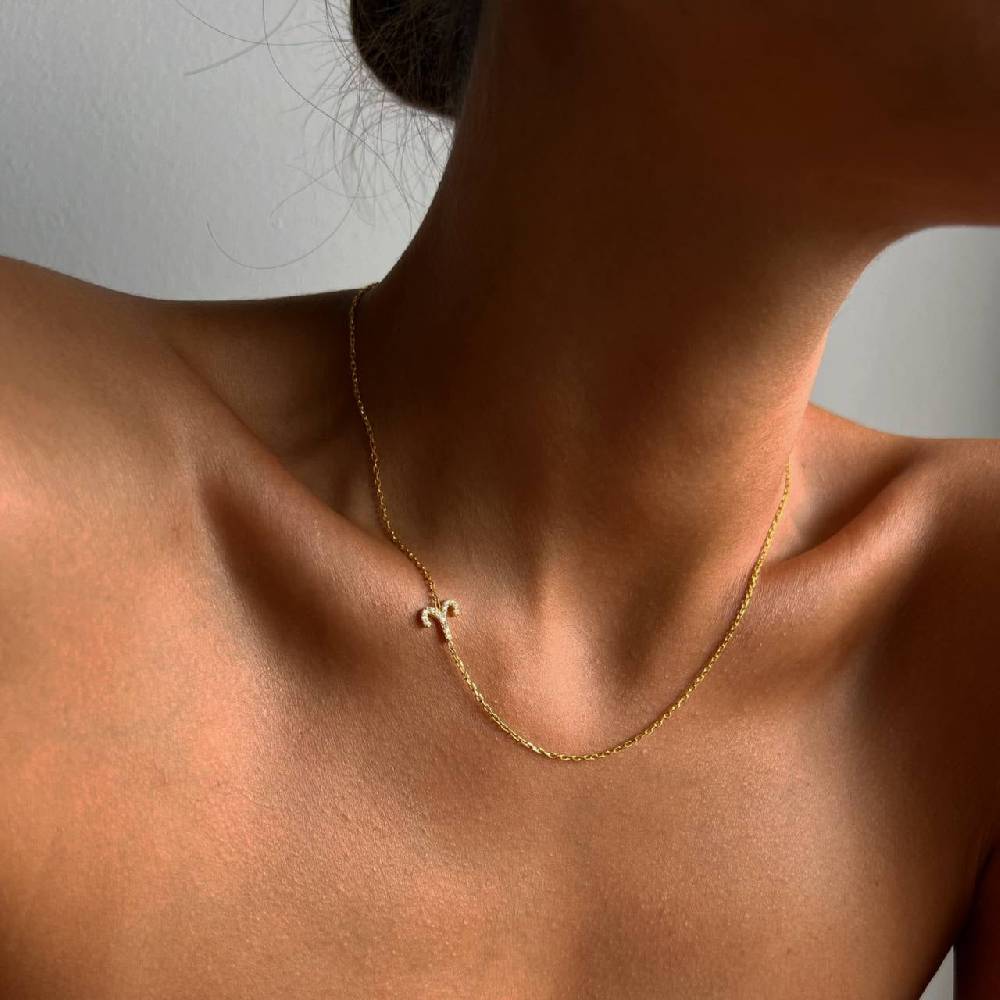 Kardelen STERNZEICHEN NECKLACE - 925 SILBER