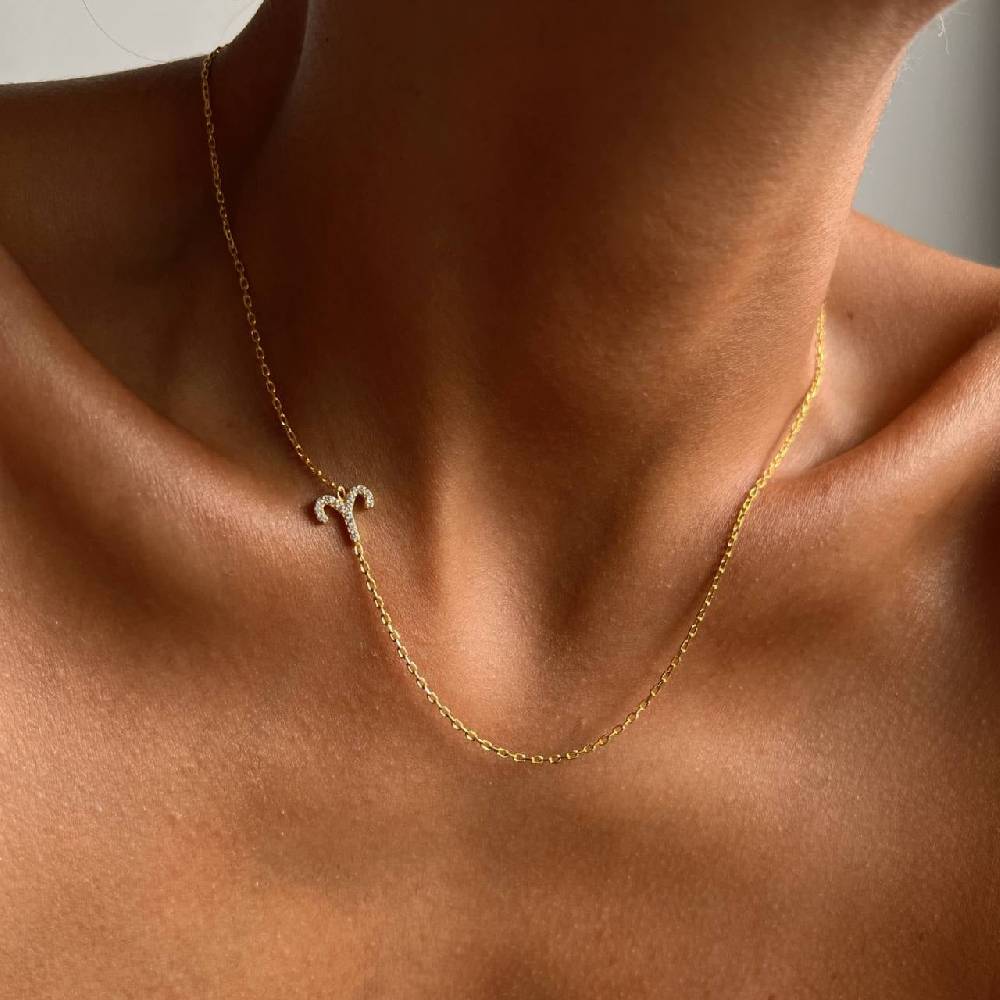 Kardelen STERNZEICHEN NECKLACE - 925 SILBER